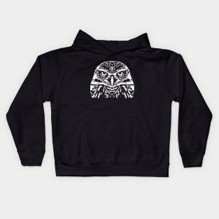 The little owl (Athene noctua) Kids Hoodie